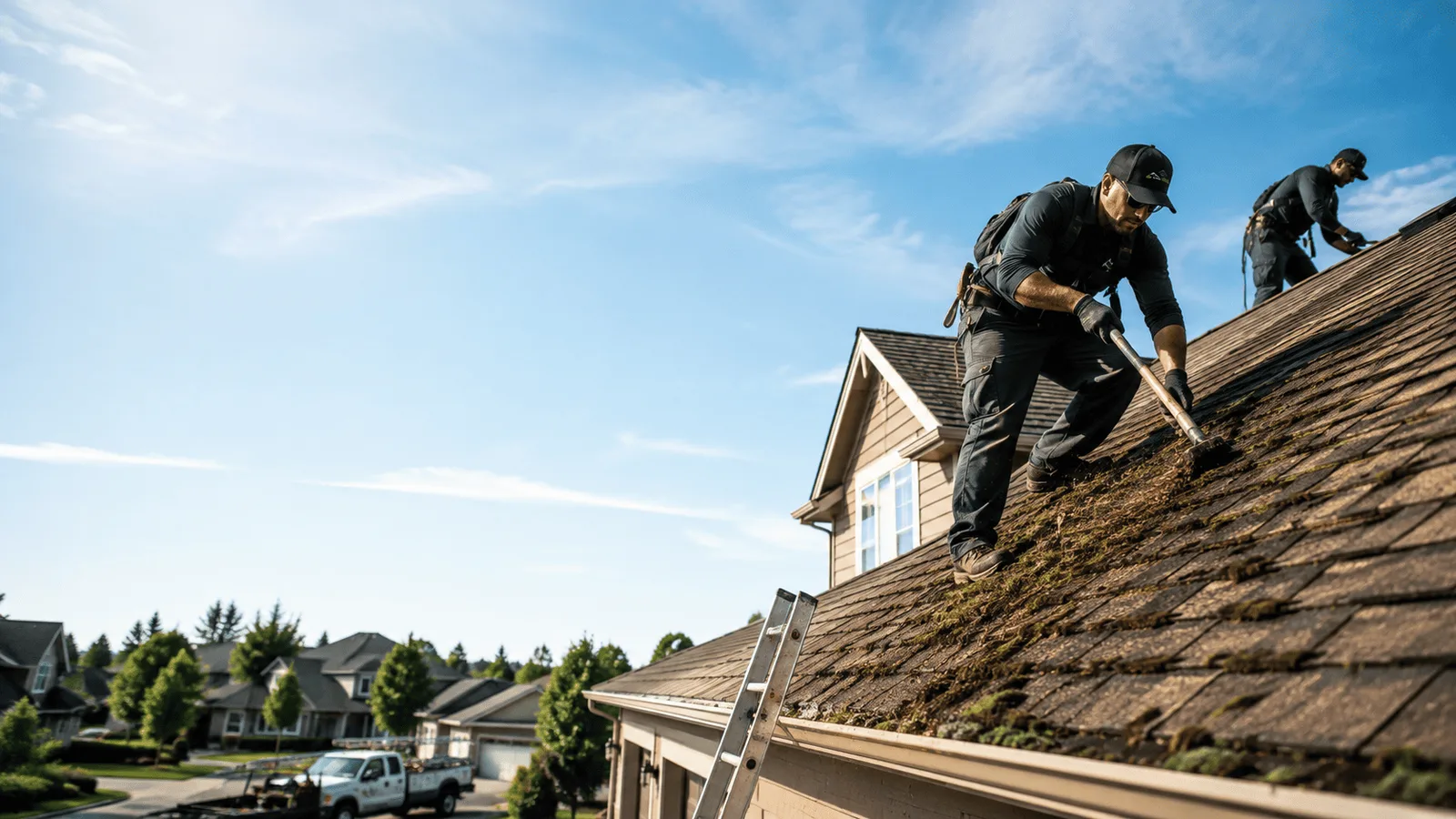 Roof Moss Removal in Thompson, IA near me